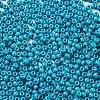 Baking Paint Glass Seed Beads SEED-H002-I-A508-3