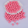 Round Silicone Focal Beads SI-JX0046A-118-1