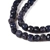 Natural Sapphire Beads Strands G-N342-111-3