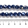 Opaque Glass Beads Stands EGLA-A035-P8mm-B09-4