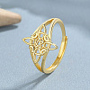 Witch Knot 925 Sterling Silver Finger Rings for Women FS-WG40E9F-02-1