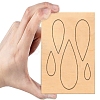 Wood Cutting Dies DIY-WH0166-06D-2