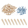 1 Set Solid Wood Pocket Hole Plugs FIND-FH0009-66-1
