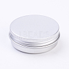 Round Aluminium Tin Cans CON-WH0010-02P-15ml-1