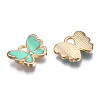Alloy Enamel Charms X-ENAM-S121-070F-2