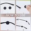 48Pcs Silicone Eyeglasses Ear Grip FIND-CN0002-47A-6