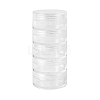 5-Tier Plastic Screw Together Stacking Jars PW-WG77950-01-1