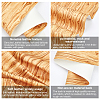 BENECREAT 15 Colors PU Leather Self Adhesive Fabric Sheet DIY-BC0002-74-6