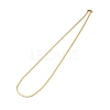 Ion Plating(IP) 304 Stainless Steel Herringbone Chain Necklace for Men Women NJEW-E076-04B-G-1