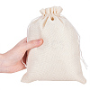 Burlap Packing Pouches Drawstring Bags ABAG-BC0001-07A-18x13-2