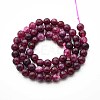 Natural Quartz Beads Strands G-N355-6mm-46-2