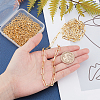 Soldered Brass Paperclip Chains CHC-CA0001-03G-3