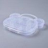 11 Compartments Bear Plastic Storage Box CON-P006-01-2