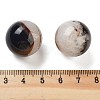 Natural Agate Sphere Beads G-G129-01-3