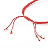 Round with Evil Eye Braided Bead Bracelet for Girl Women BJEW-JB06974-11