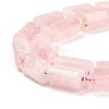 Natural Rose Quartz Beads Strands G-G068-A23-01-4