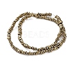 Electroplated Synthetic Non-magnetic Hematite Beads Strands G-I364-B01-01-2