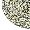 Natural Dalmatian Jasper Beads Strands G-P575-B03-4x1mm-3