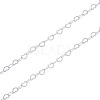 925 Sterling Silver Heart Link Chains STER-TA0001-35-2