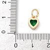 Brass Micro Pave Cubic Zirconia Pendants KK-H204-01KCG-06-3