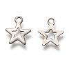 Non-Tarnish 201 Stainless Steel Charms STAS-B001-28A-P-2