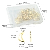 40Pcs 304 Stainless Steel Charms STAS-FS0001-51-4