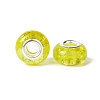 Rondelle Resin European Beads RPDL-A001-01-05-3