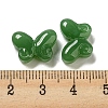 Imitation Jade Glass Beads GLAA-D017-01A-3