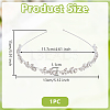Alloy with Rhinestone Hair Bands for Women Girls AJEW-WH0609-316P-2