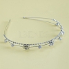 Metal Micro Pave Cubic Zirconia Hair Bands PW-WG633CD-02-1