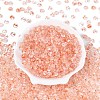 Baking Paint Transparent Glass Beads DGLA-T004-07I-1
