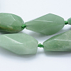 Natural Green Aventurine Beads Strands G-F531-K03-3