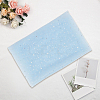 1M Sequins Polyester Organza Fabrics DIY-CY0003-41C-7