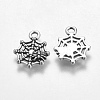 Halloween Jewelry Tibetan Style Alloy Pendants X-TIBEP-60606-AS-FF-3