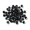 Electroplate Glass Beads EGLA-Z004-01A-09-1