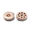 Alloy Hang Snap Base Pendant FIND-WH0110-280RG-1