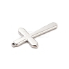 Non-Tarnish 304 Stainless Steel Pendants STAS-F282-03P-3