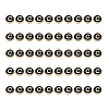 Golden Plated Alloy Charms ENAM-SZ0001-25B-C-1