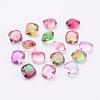 Pointed Back K9 Glass Rhinestone Cabochons RGLA-P018-03-10mm-1