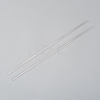 Transparent Acrylic Lollipop Sticks TACR-WH0002-17B-1