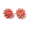 Synthetic Coral Dyed Carved Beads SHEL-Z003-03D-01-1
