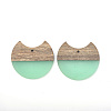 Resin & Wood Pendants RESI-T023-11-M-2