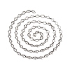 304 Stainless Steel Oval Link Chains CHS-S012-20P-2