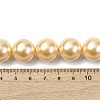 Electroplated Shell Pearl Beads Strands BSHE-G041-16mm-01-4