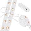 5 Yards Cotton Ribbons with Eyelet Rings OCOR-GA0001-77A-1