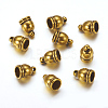 Tibetan Style Cord Ends TIBE-4736-AG-FF-2