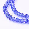 Imitation Austrian Crystal 5301 Bicone Beads GLAA-S026-02-2
