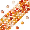   5 Strands Natural Carnelian Beads Strands G-PH0001-58-7