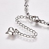 Tarnish Resistant 304 Stainless Steel Bracelet Making LS-STAS-L248-001P-4