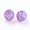 Transparent Crackle Acrylic Beads MACR-E025-24C-8mm-2